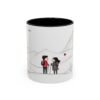 WickerStudio Duet Lover Trekking Coffee Cup, Adventure Travel Tea Mug, Romantic Gift
