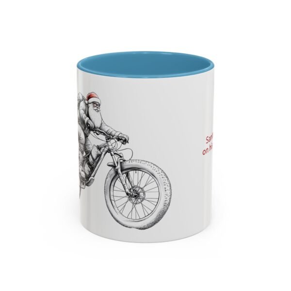 WickerStudio Santa is on his way, Christmas Mug, Holiday Mug, Festive Mug, Santa Mug, 11oz,  Gift for Christmas - Image 17