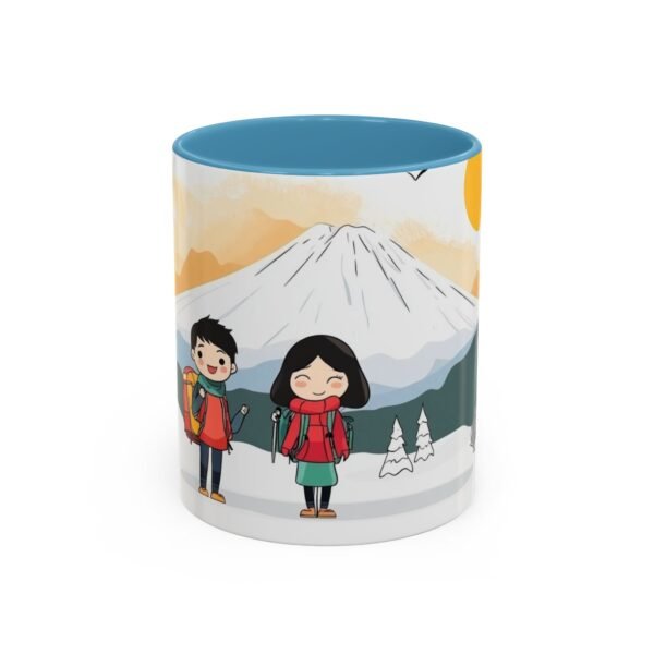 WickerStudio Duet Lover Snow Trekking Coffee Cup, Romantic Hot Beverage Drinkware, Valentine's Day Gift, Couple Winter - Image 17