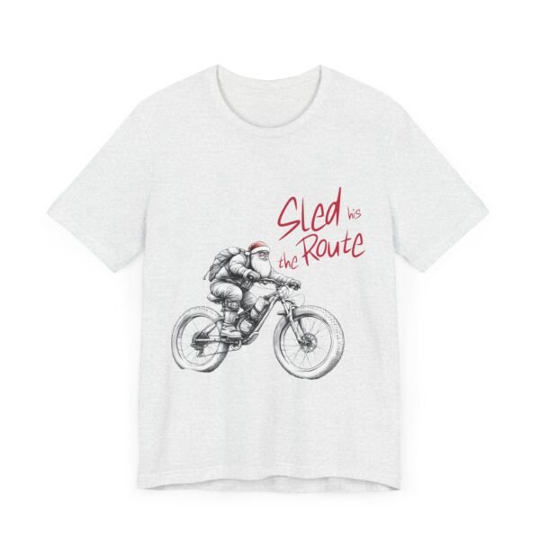 WickerStudio Santa is on his way Unisex Tee, Christmas Graphic T-Shirt, Holiday Santa Shirt, Gift for Christmas Lovers - Image 11
