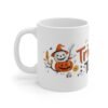 Halloween Trick or Treat Mug 11oz - Spooky Season Gift, Costume Party Drinkware - Image 2