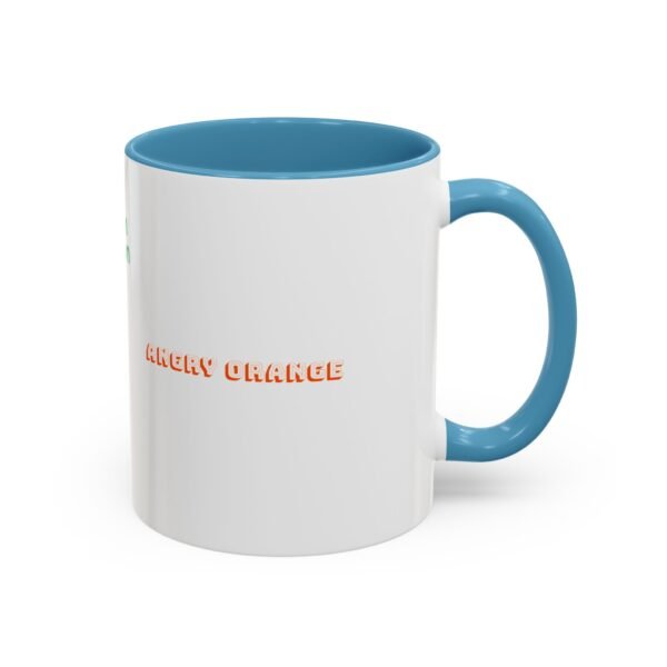 WickerStudio Orange Angry Accent Coffee Mug 11oz - Unique Kitchen Drinkware Gift for Tea Lovers - Image 18