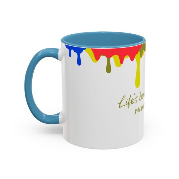 WickerStudio Joyful Moments Accent Coffee Mug, Happy Hour Cup, Relaxation Mug, Cozy Drinkware, Gift for Coffee Lovers - Image 35