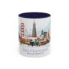 WickerStudio San Francisco The Golden City Design, California Travel Souvenir Cup, Ceramic Tea Mug, Gift for Traveler, - Image 5