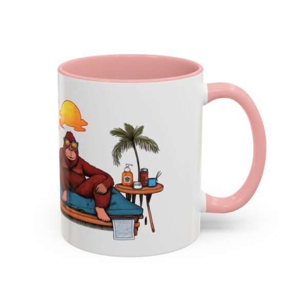 WickerStudio Kong is on vacation, Travel theme Mug, Gift for travelers, Animal lover gift, Ceramic Cup, Novelty Mug - Image 10