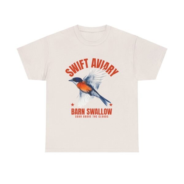 WickerStudio Barn Swallow T-Shirt, Bird Lover Tee, Nature Graphic Shirt, Wildlife Gift, Animal Print Top - Image 13
