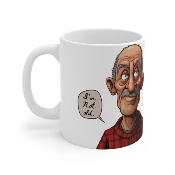 WickerStudio Not Old Man but Classic, Gift for GrandPa, Unique Coffee Cup, Vintage Style Mug, Father's Day Gift - Image 2