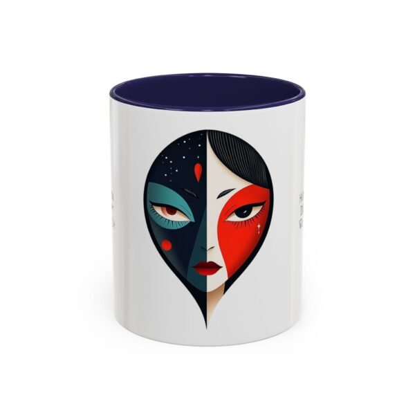 WickerStudio Funny Quote Human Right Watch, Alien Left Watch Accent Coffee Mug 11oz, Cute Tea Cup, Unique Office Decor - Image 5