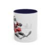 WickerStudio Santa is on his way, Ice Cross Downhill Christmas Mug, Holiday Mug, Festive Mug, Santa Mug - Image 5
