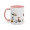 WickerStudio Santa Claus Relax on the Beach Before Christmas Come, Holiday Coffee Cup, Festive Xmas Gift, Novelty Mug - Image 11