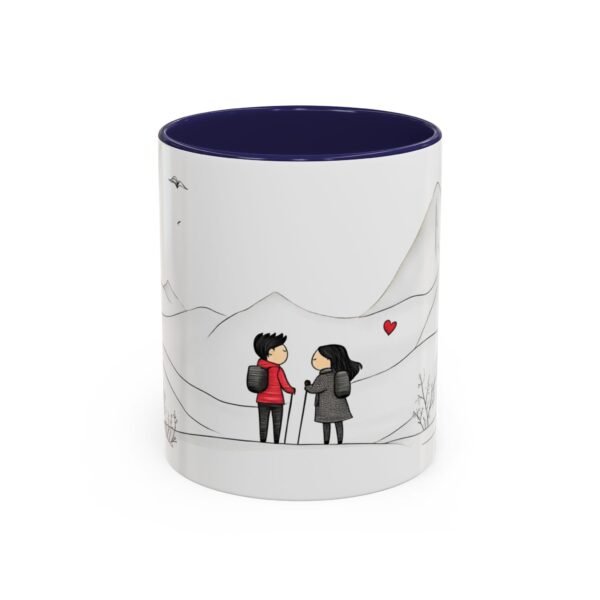 WickerStudio Duet Lover Trekking Coffee Cup, Adventure Travel Tea Mug, Romantic Gift - Image 5