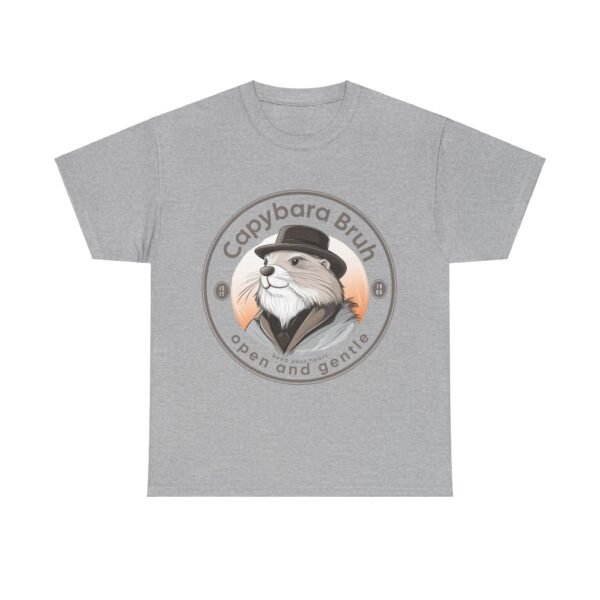 WickerStudio Capybara Unisex Tee, Cute Animal T-Shirt, Wildlife Lover Gift, Nature Graphic Shirt, Open and Gentle Mind - Image 17