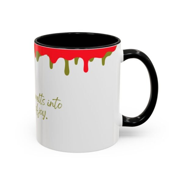 WickerStudio Joyful Moments Accent Coffee Mug, Happy Hour Cup, Relaxation Mug, Cozy Drinkware, Gift for Coffee Lovers - Image 2