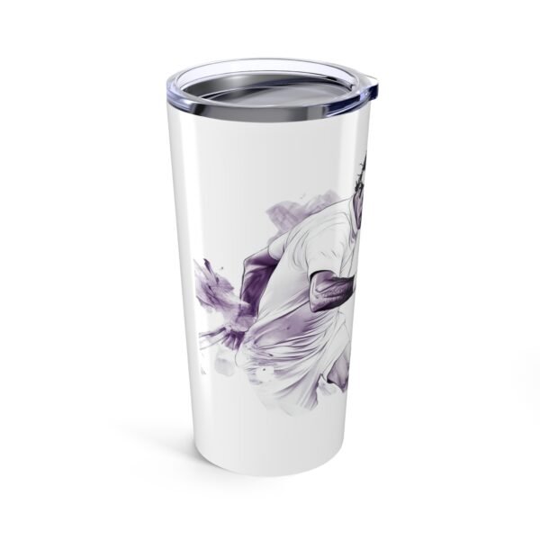 WickerStudio FedEx Backhand Sliced Tumbler, Tennis Lover Tumbler, Holiday Drinkware, Festive Gift, Tennis Super Fan. - Image 3