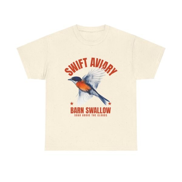 WickerStudio Barn Swallow T-Shirt, Bird Lover Tee, Nature Graphic Shirt, Wildlife Gift, Animal Print Top - Image 21