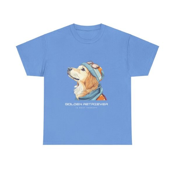 WickerStudio Golden Retriever Therapy Tee, Dog Lover Gift, Comfortable Cotton Shirt, Animal Therapy Top, Golden Owner Gift - Image 45