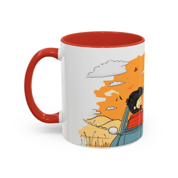 WickerStudio Duet Lover Road Trip Memory, Musician Gift, Adventure Travel Cup, Ceramic Tea Mug, Romantic Couple Present - Image 15