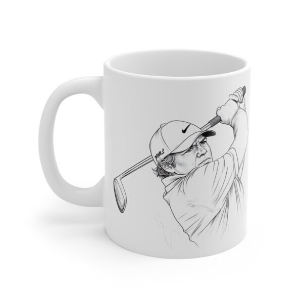 WickerStudio Jack Nicklaus Golden Bear Coffee Mug, Golfer Gift, Golf Lover Tea Cup, Sports Fan Present, Golfing Souvenir - Image 2