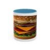 WickerStudio Funny Hamburger Mug, Ceramic Tea Cup, Cute Kitchen Decor, Unique Gift - Image 33
