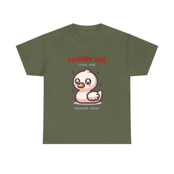 WickerStudio Kushiro Living Whooper Swan T-Shirt, Wildlife Graphic Tee, Animal Lover Gift, Nature Lover Shirt - Image 17