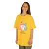 Girl and Cat Kids Tee, Best Friend Animal Print Shirt - Image 31