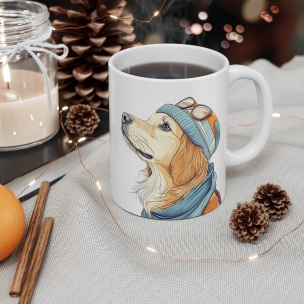WickerStudio Mug, Golden Retriever Therapy Coffee Cup, Dog Lover Gift, Animal Lover Mug, Pet Owner Mug, Ceramic Mug - Image 4