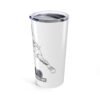 WickerStudio Nole Ultimate Stretch Leg, 20oz Tumbler, Travel Mug, Coffee Cup, Insulated Tumbler, Gift for Tennis Lovers - Image 4