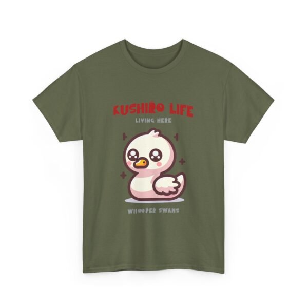 WickerStudio Kushiro Living Whooper Swan T-Shirt, Wildlife Graphic Tee, Animal Lover Gift, Nature Lover Shirt - Image 19