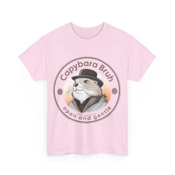 WickerStudio Capybara Unisex Tee, Cute Animal T-Shirt, Wildlife Lover Gift, Nature Graphic Shirt, Open and Gentle Mind - Image 35