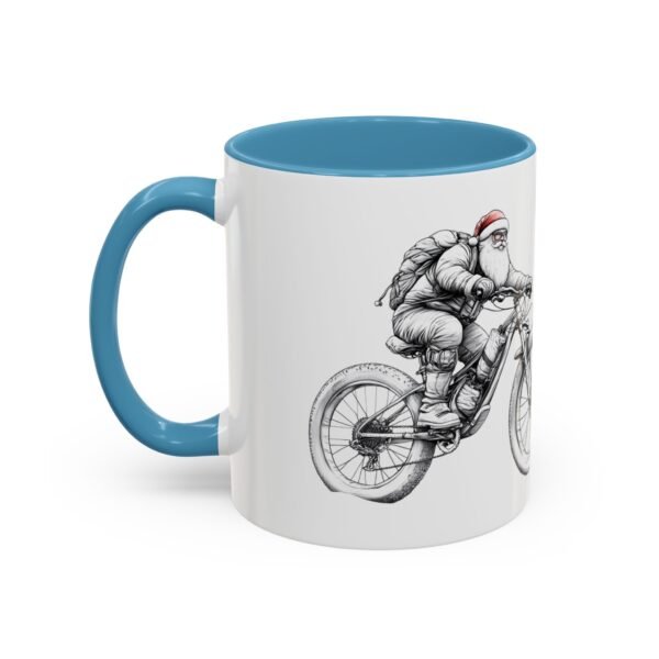 WickerStudio Santa is on his way, Christmas Mug, Holiday Mug, Festive Mug, Santa Mug, 11oz,  Gift for Christmas - Image 19