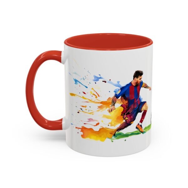 WickerStudio Football Quote With the Legend Messi, Sports Fan, Soccer Lover Cup, Team Spirit Drinkware, Customized Mug - Image 15