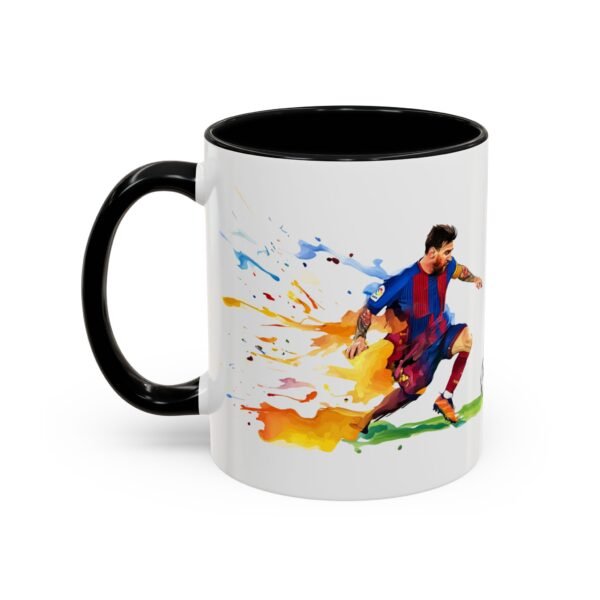 WickerStudio Football Quote With the Legend Messi, Sports Fan, Soccer Lover Cup, Team Spirit Drinkware, Customized Mug - Image 3