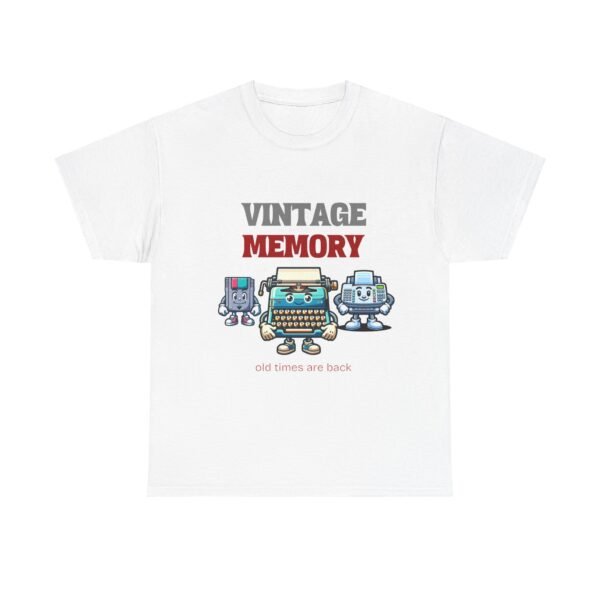 WickerStudio Retro Memory Vintage Tee, Nostalgic Office Mate Unisex Graphic T-Shirt, 90s Classic Office Apparel - Image 5