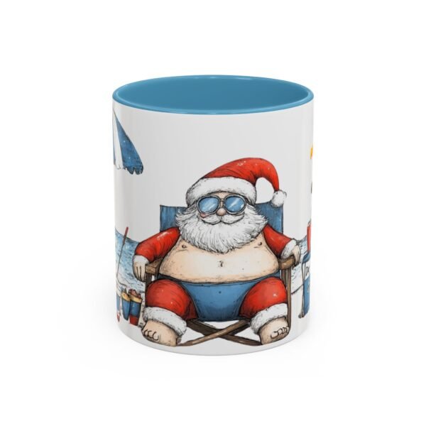 WickerStudio Santa on the Beach Christmas Not Come Yet, Festive Mug, Holiday Gift, Santa Mug, Seasonal Decor, Christmas Mug - Image 17