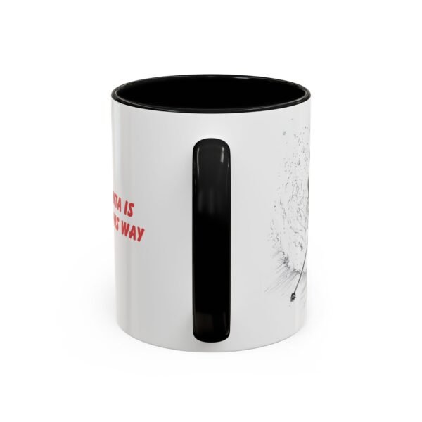 WickerStudio Santa is on his way, Ice Cross Downhill Christmas Mug, Holiday Mug, Festive Mug, Santa Mug - Image 4