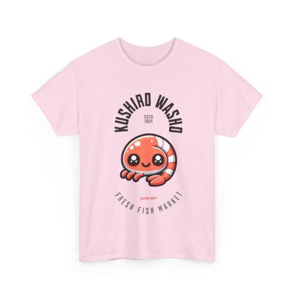 WickerStudio Japanese Seafood Market Unisex Tee - Kushiro Washo Design, Hokkaido T-Shirt, Shrimp Shirt, Travel Graphic Top - Image 31