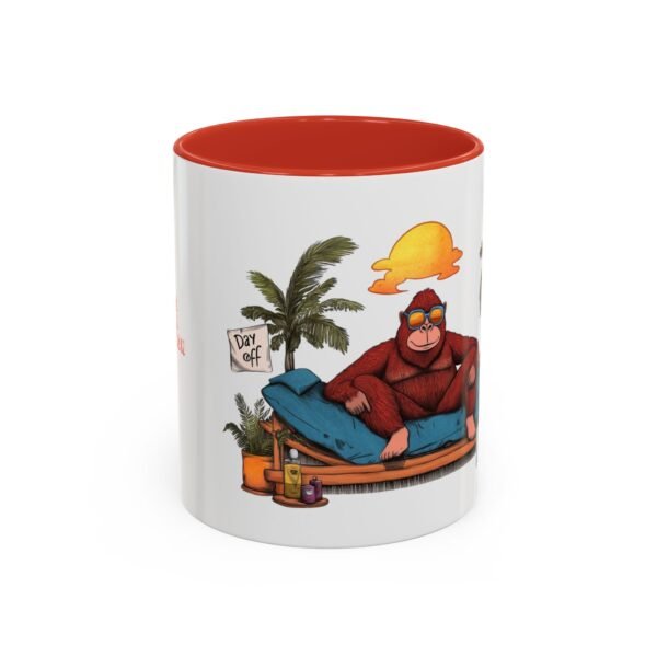WickerStudio Kong is on vacation, Travel theme Mug, Gift for travelers, Animal lover gift, Ceramic Cup, Novelty Mug - Image 13
