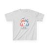 Girl and Cat Kids Tee, Best Friend Animal Print Shirt - Image 5
