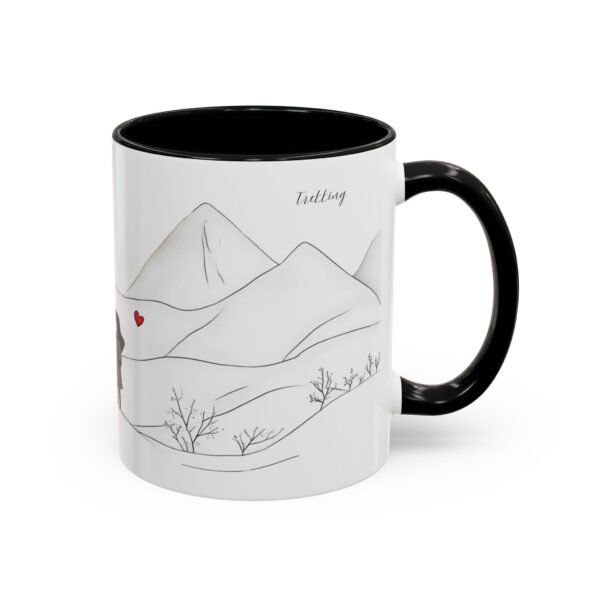 WickerStudio Duet Lover Trekking Coffee Cup, Adventure Travel Tea Mug, Romantic Gift - Image 2