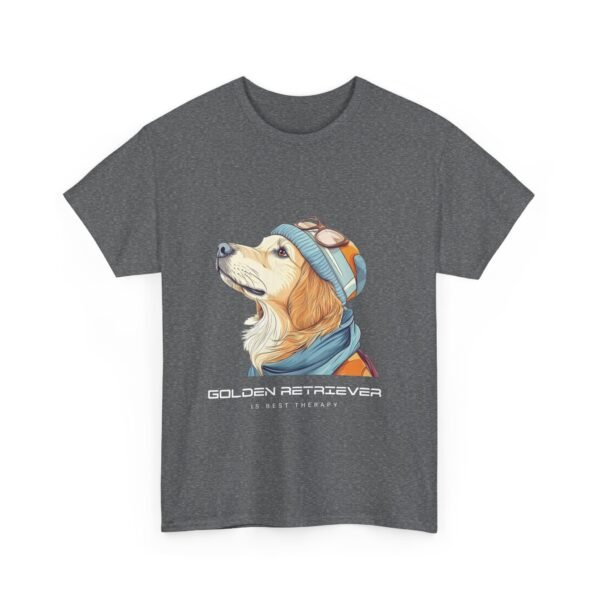 WickerStudio Golden Retriever Therapy Tee, Dog Lover Gift, Comfortable Cotton Shirt, Animal Therapy Top, Golden Owner Gift - Image 35