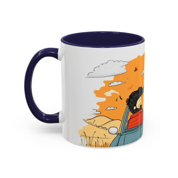 WickerStudio Duet Lover Road Trip Memory, Musician Gift, Adventure Travel Cup, Ceramic Tea Mug, Romantic Couple Present - Image 7