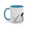 WickerStudio Duet Lover Mug, Campfire Camping Ceramic Coffee Cup, Outdoor Adventure, Campsite Enthusiast Mug, Romantic Mug. - Image 19