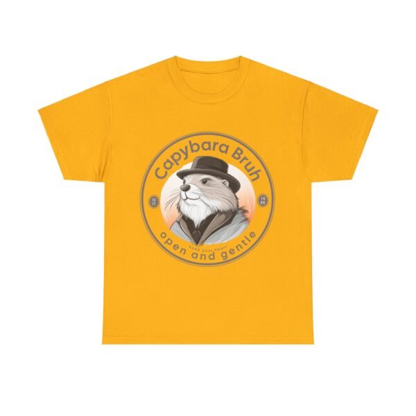 WickerStudio Capybara Unisex Tee, Cute Animal T-Shirt, Wildlife Lover Gift, Nature Graphic Shirt, Open and Gentle Mind - Image 21