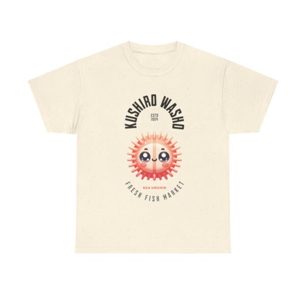 WickerStudio Japanese Seafood Market Unisex Tee - Kushiro Washo Design, Hokkaido T-Shirt, Sea Urchin T-Shirt - Image 17
