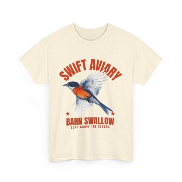 WickerStudio Barn Swallow T-Shirt, Bird Lover Tee, Nature Graphic Shirt, Wildlife Gift, Animal Print Top - Image 23
