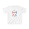 Girl and Cat Kids Tee, Best Friend Animal Print Shirt