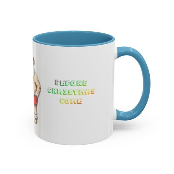 WickerStudio Santa Claus Relax on the Beach Before Christmas Come, Holiday Coffee Cup, Festive Xmas Gift, Novelty Mug - Image 18
