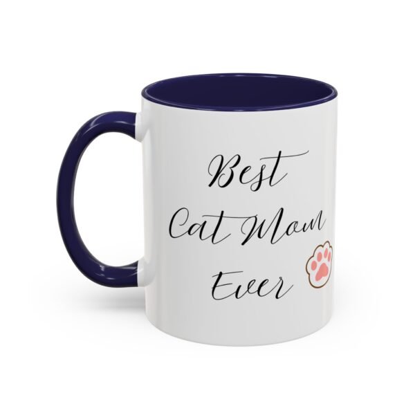 WickerStudio Best Cat Mom Ever Gift, Cat Lovers Mug, Cat Mom Gift,  Mother's Day Gift, Cat Mom Birthday Gift - Image 7
