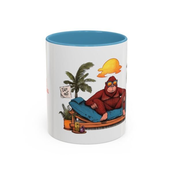 WickerStudio Kong is on vacation, Travel theme Mug, Gift for travelers, Animal lover gift, Ceramic Cup, Novelty Mug - Image 17