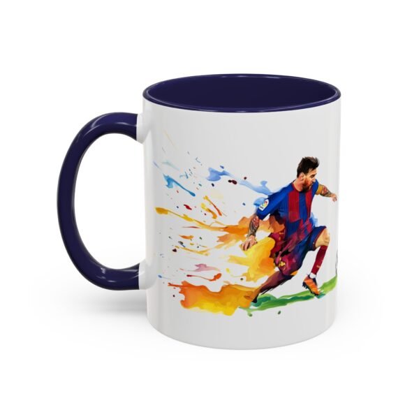 WickerStudio Football Quote With the Legend Messi, Sports Fan, Soccer Lover Cup, Team Spirit Drinkware, Customized Mug - Image 7